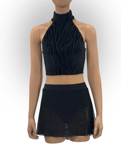 Black Zebra W18 Adult XSmall Un-Beaded