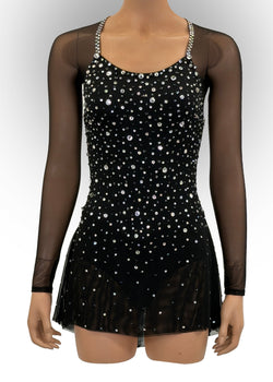 Beaded B2631 Black Adult Small