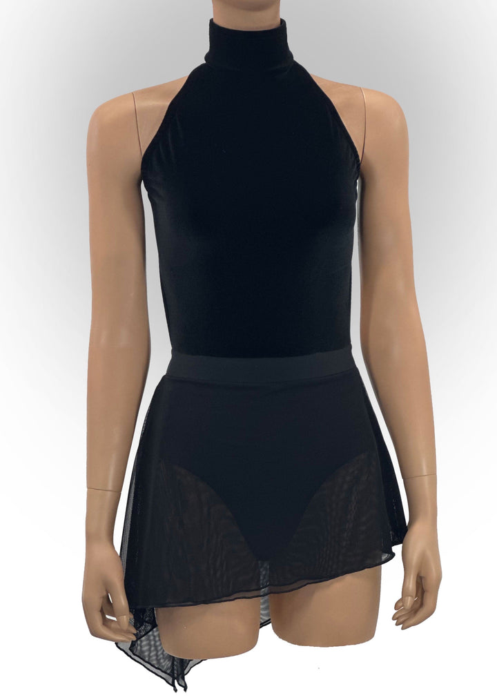 Black Velvet W12 Adult Medium Un-Beaded