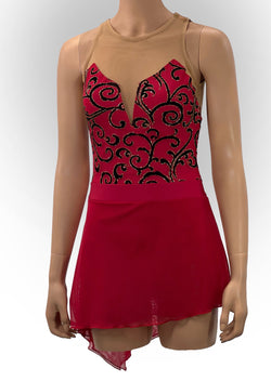 Cherry 419 Belted Adult XSmall Un-Beaded